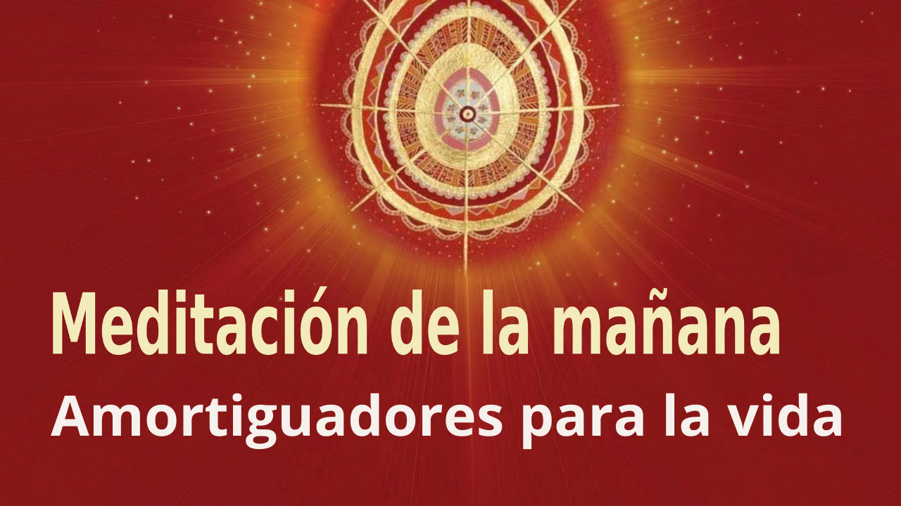 Meditación Raja Yoga de la mañana: Amortiguadores para la vida (29 Mayo 2021)