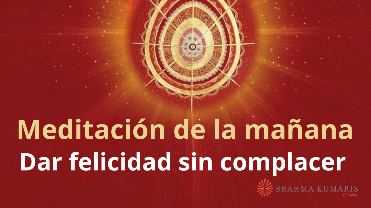 Meditación de la mañana: Dar felicidad sin complacer, con María Moreno (9 Octubre 2025)