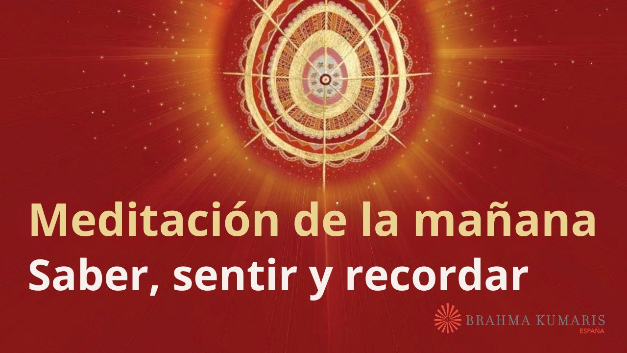 Meditación de la mañana:  Saber, sentir y recordar , con José Mari Barrero (14 Marzo 2026)