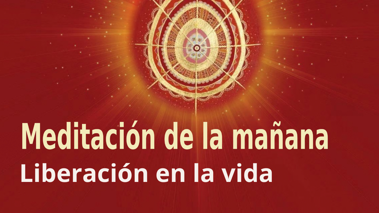 Meditación Raja Yoga de la mañana: Liberación en la vida (24 Junio 2021)