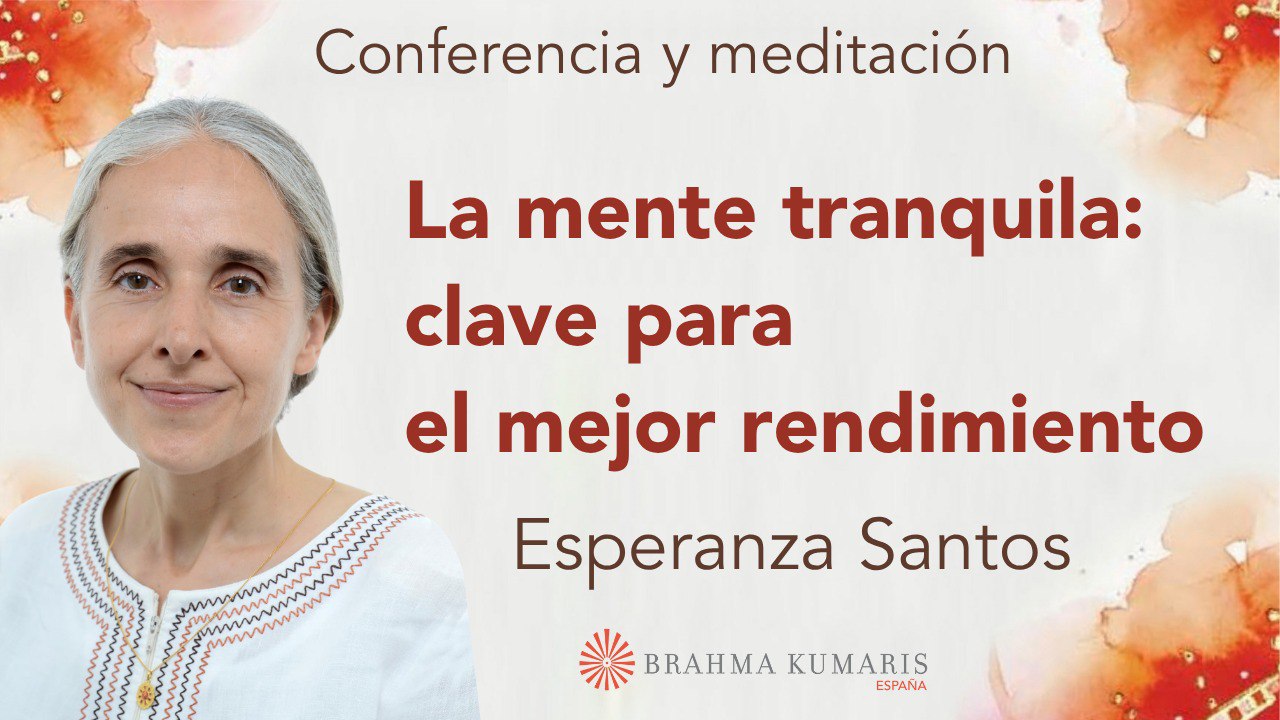 Meditación y conferencia: La mente tranquila clave para el mejor rendimiento