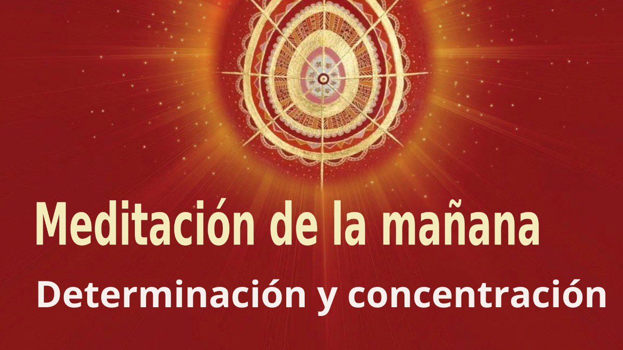 Meditación de la mañana: Determinación y concentración  con Enrique Simó (1 Noviembre 2022)