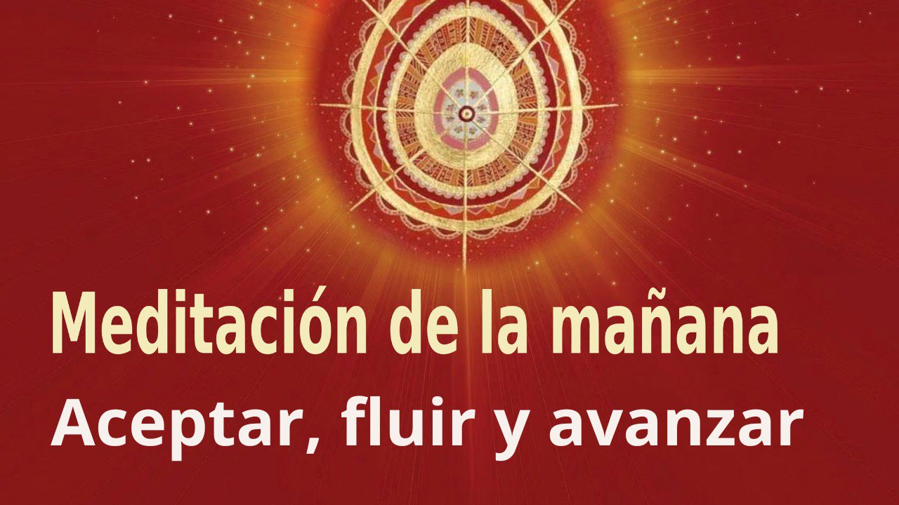 Meditación de la mañana:  Aceptar, fluir y avanzar, con Elizabeth Gayán (15 Febrero 2023)