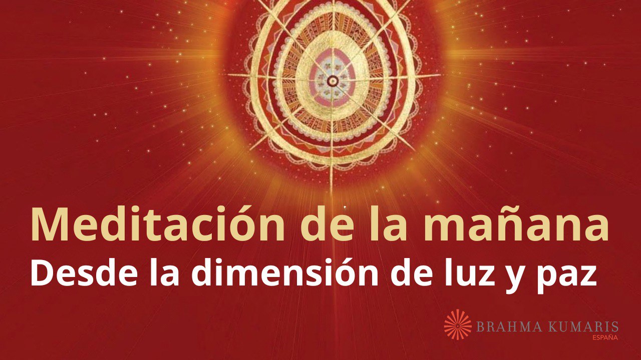 Meditación de la mañana:  Desde la dimensión de luz y paz, con Marta Matarin (30 Octubre 2024)
