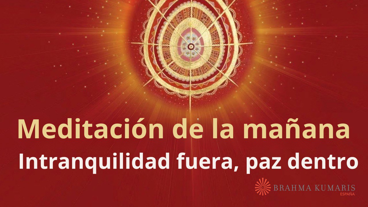 Meditación de la mañana:  Intranquilidad fuera, paz dentro, con José Mari Barrero (29 Noviembre 2025)