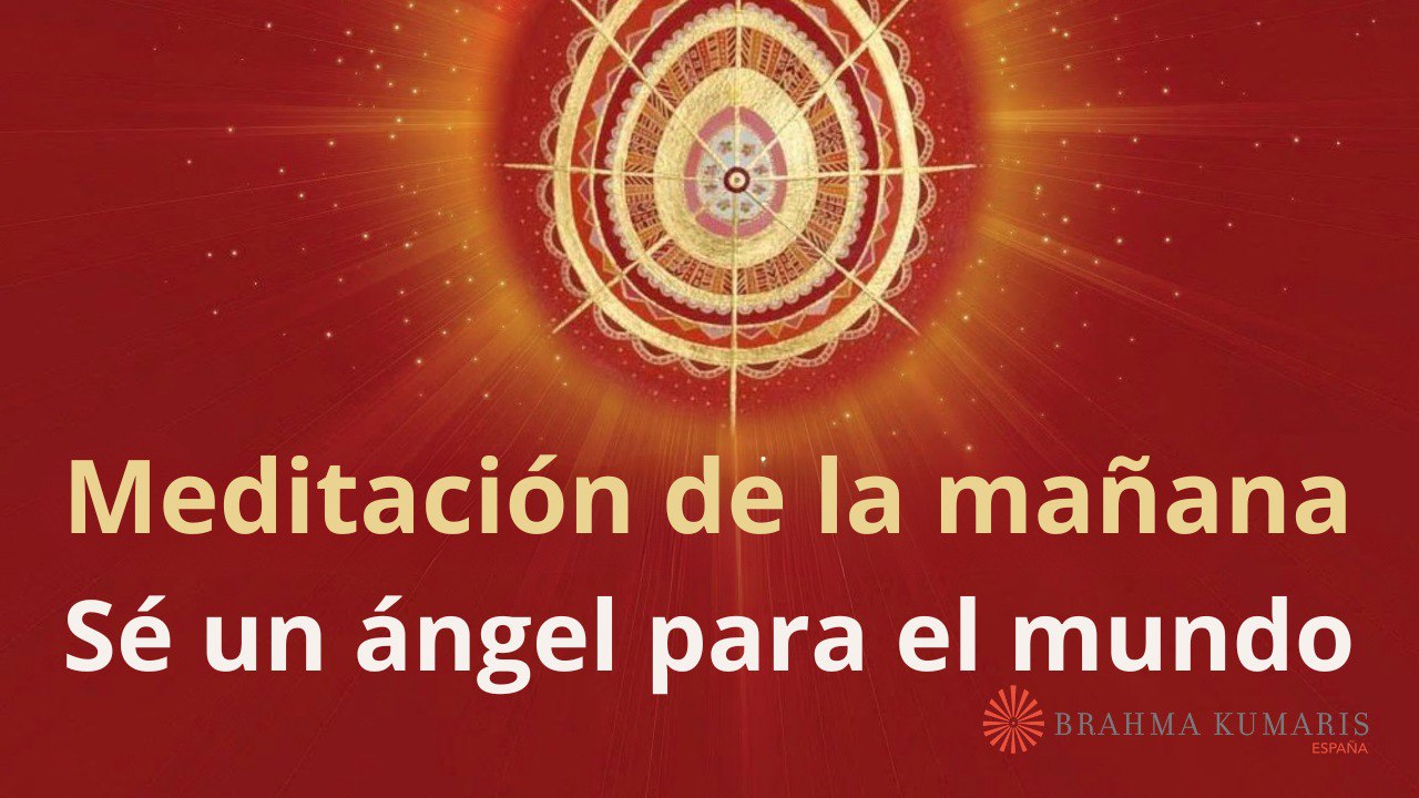 Meditación de la mañana:  Sé un ángel para el mundo, con Marta Matarín (3 Enero 2024)