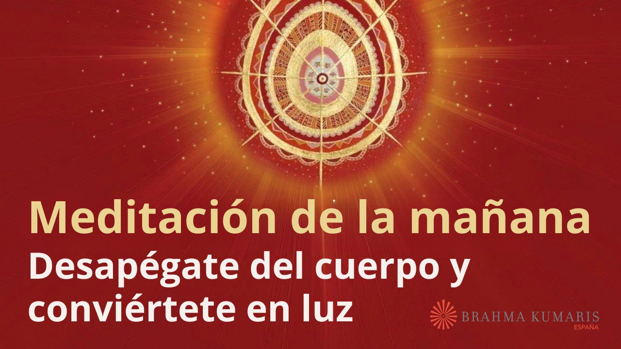 Meditación de la mañana:  Desapégate del cuerpo y conviértete, con Enrique Simó (17 Octubre 2023)