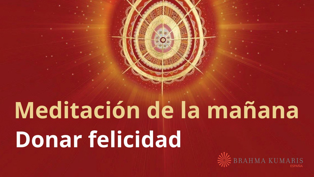 Meditación de la mañana: Donar felicidad, con Guillermo Simó (20 Enero 2025)