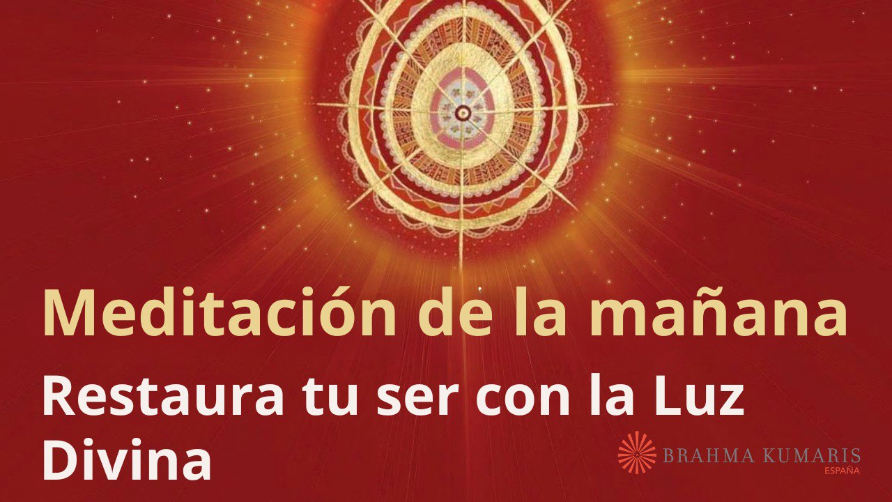 Meditación de la mañana:  Restaura tu ser con la Luz Divina, con Elizabeth Gayán (24 Enero 2024)