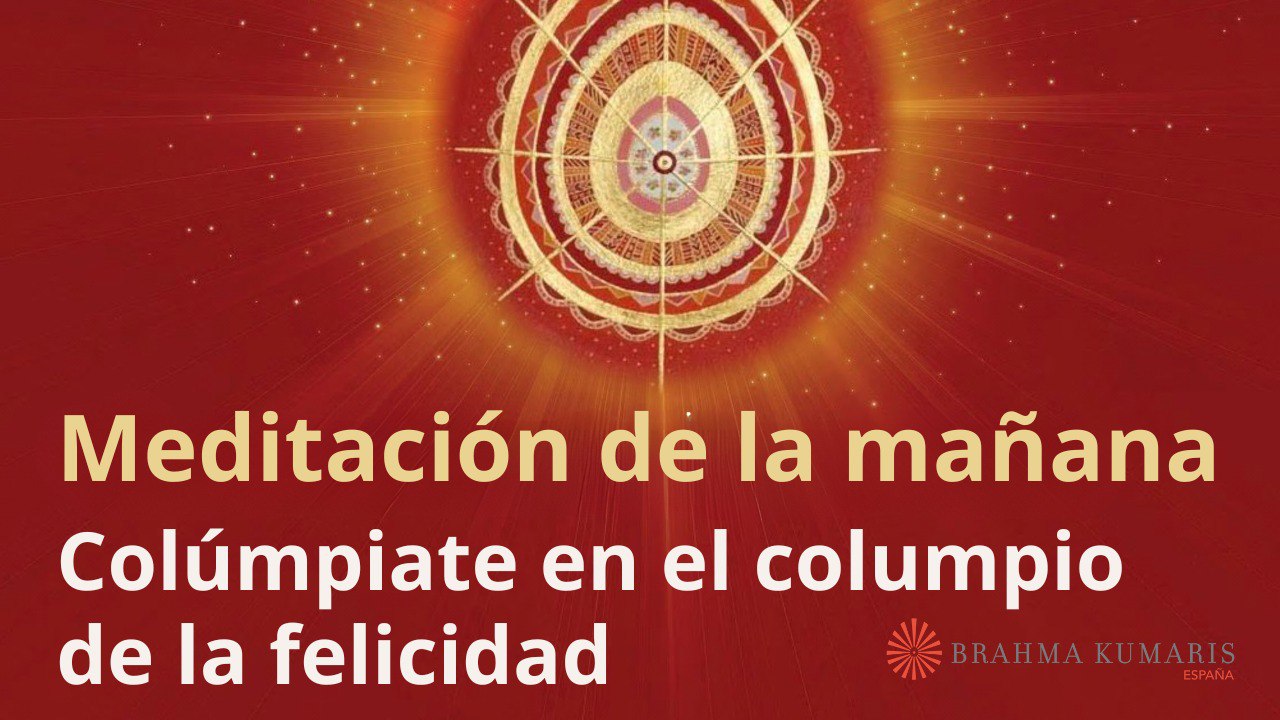 Meditación de la mañana:  Colúmpiate en el columpio de la felicidad, con Elizabeth Gayán (30 Mayo 2024)