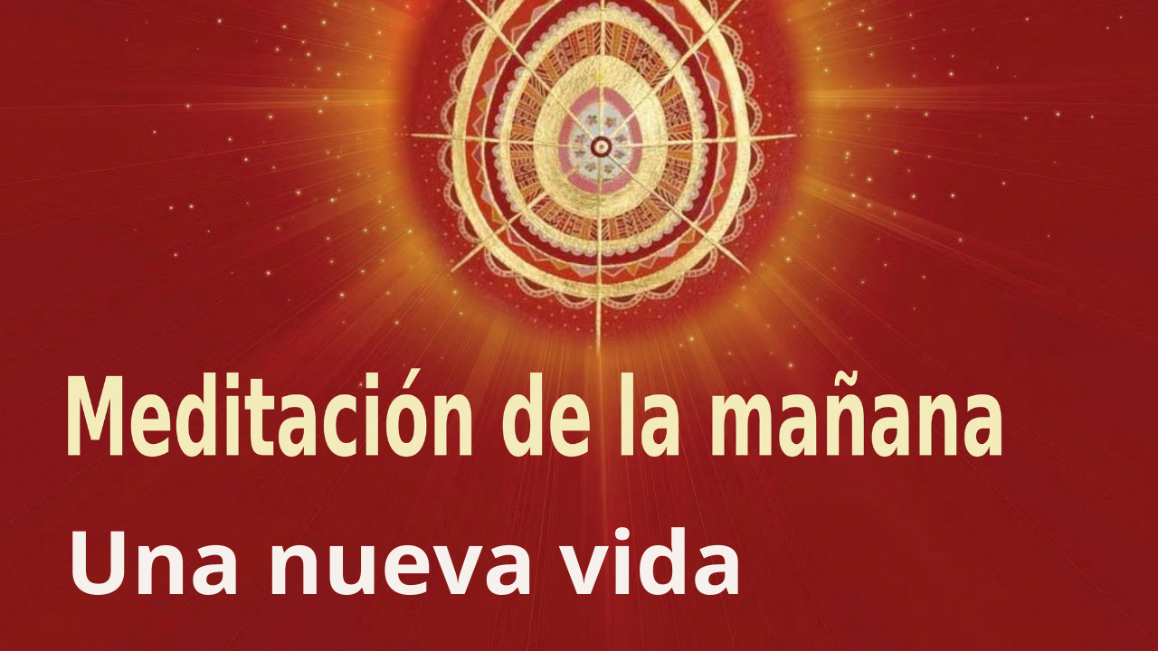 Meditación de la mañana:  Una nueva vida , con Enrique Simó (5 Enero 2022)