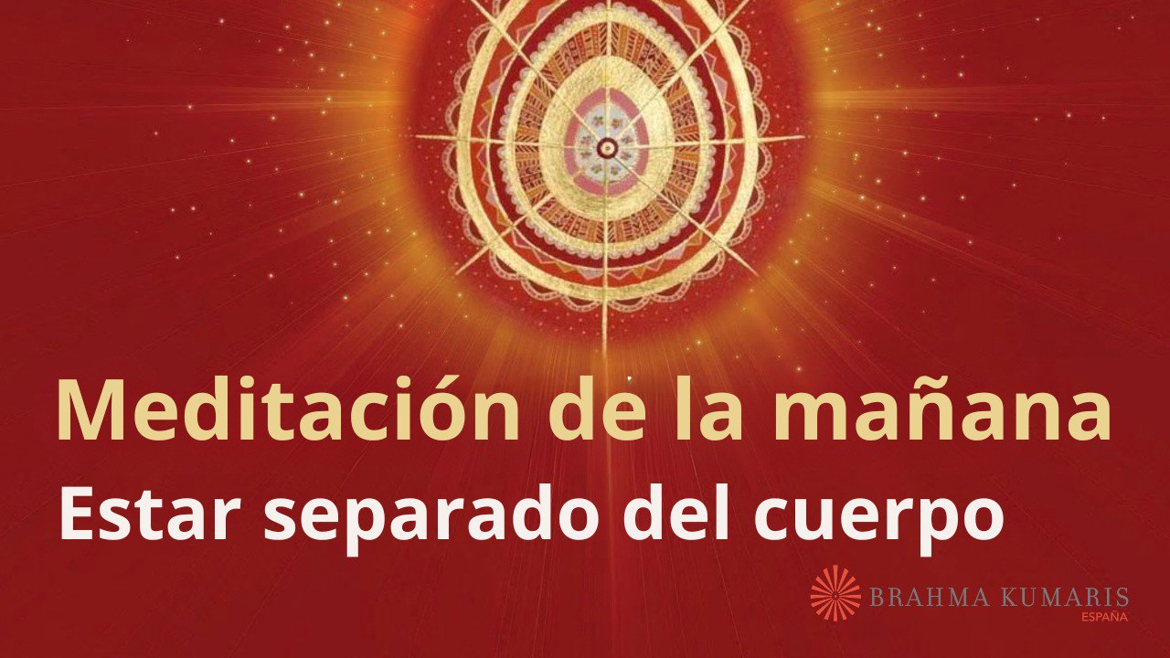Meditación de la mañana:  Estar separado del cuerpo, con Enrique Simó (4 Noviembre 2025)