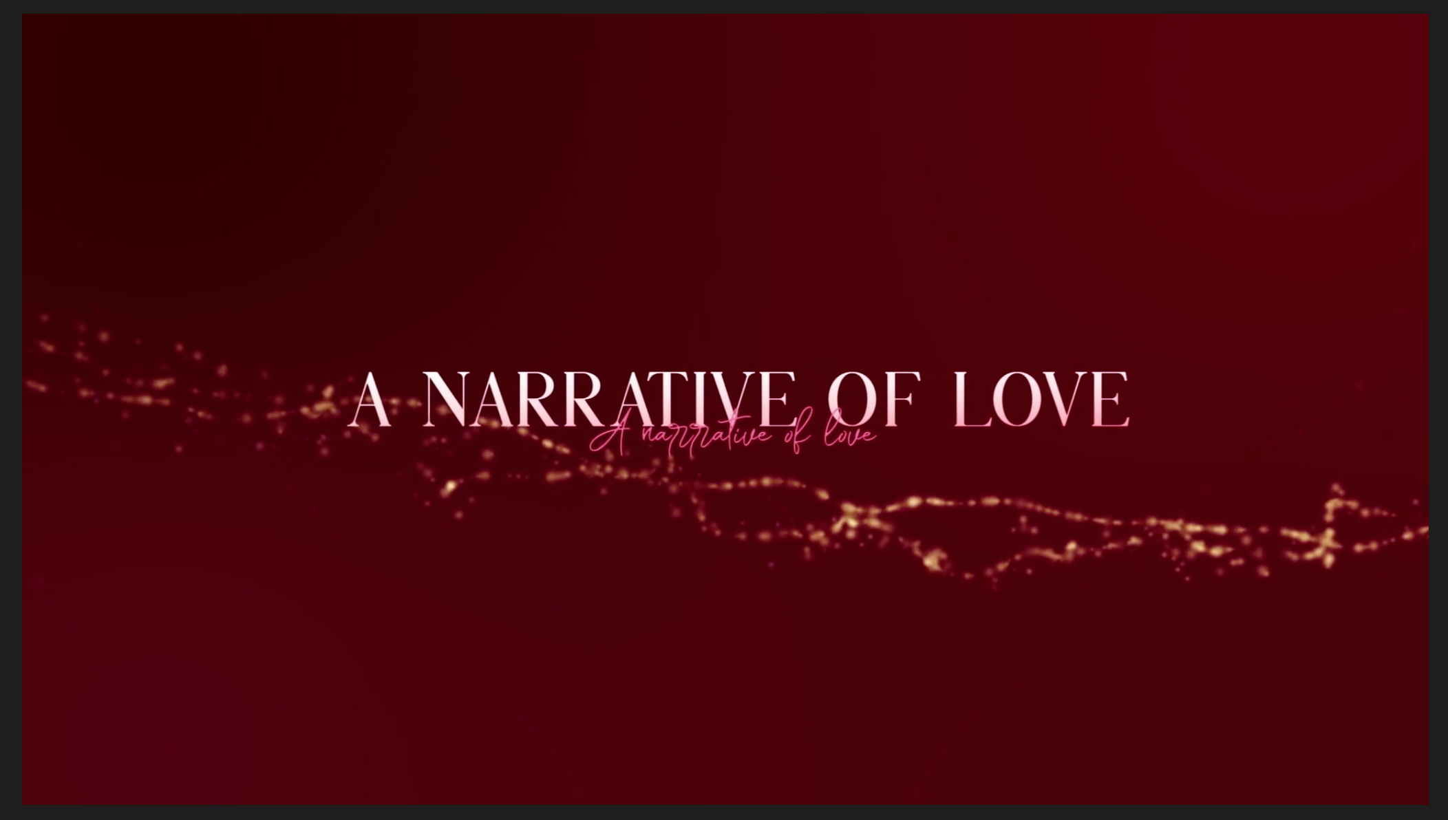 A Narrative of Love dialog series