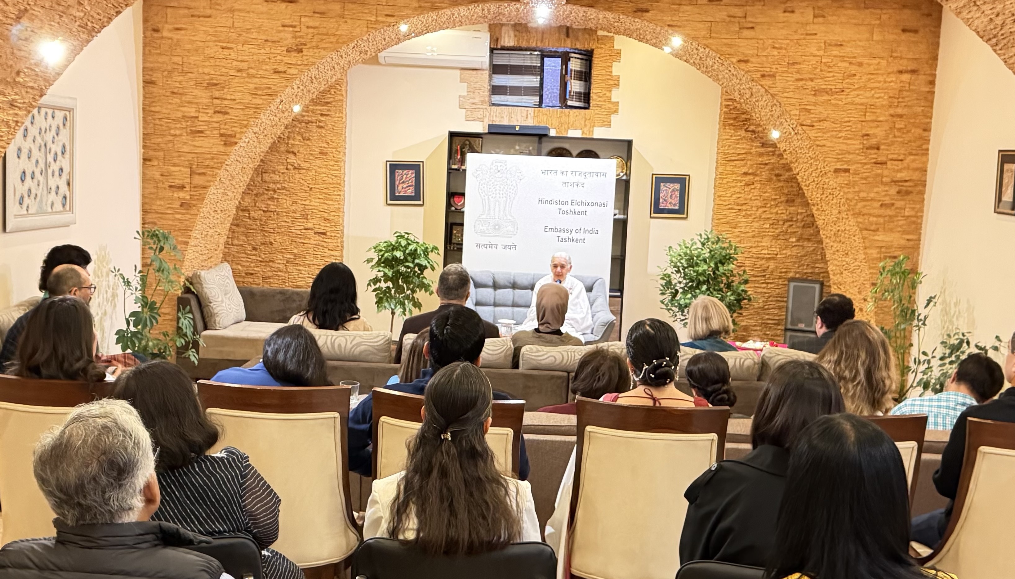 Sister Jayanti in Ubekiztan